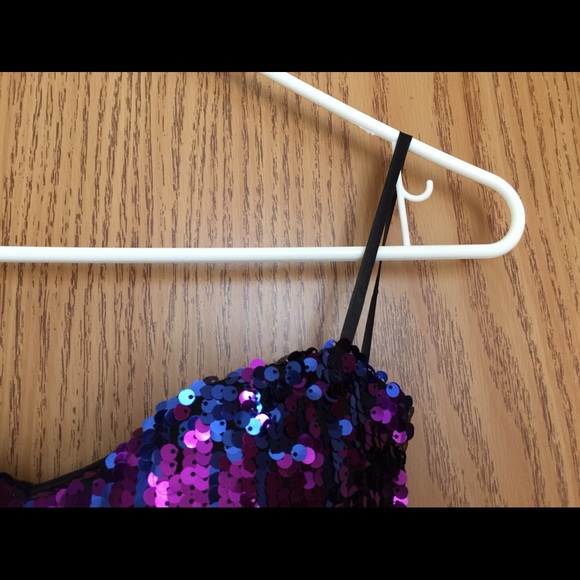 As U Wish Sequins Bling Party Dress XS Worn Once - Picture 6 of 8